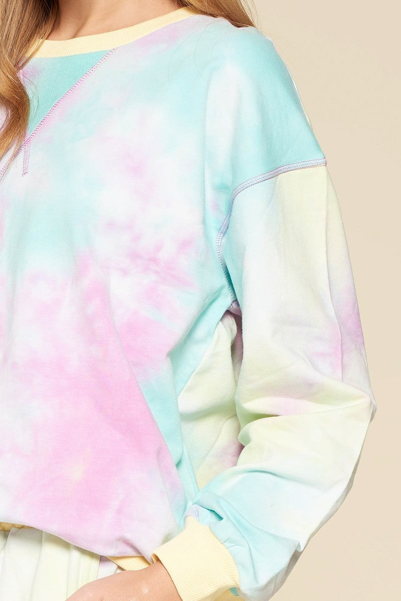 Jersey Tie-dye Top