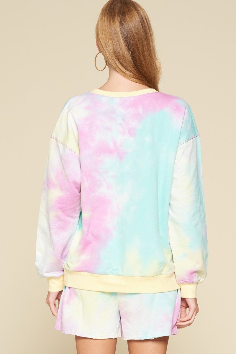 Jersey Tie-dye Top