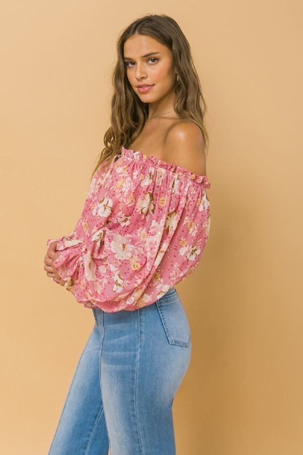 The Sweetest Off The Shoulder Blouse