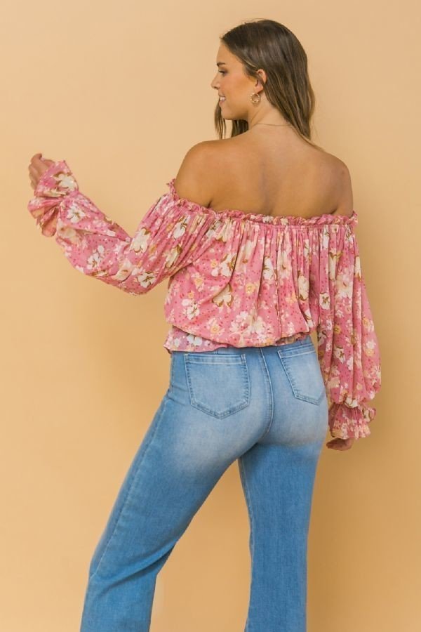 The Sweetest Off The Shoulder Blouse